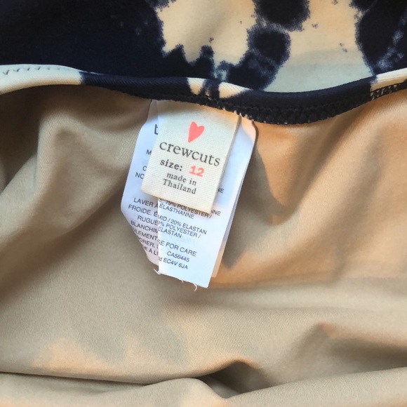 Crewcuts One-Shoulder Swimsuit Size 12 - Picture 6 of 6